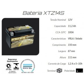 BATERIA XTZ14S